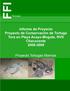 Proyecto de Conservación Tortuga Tora (D. coriacea) en el RVS Chacocente Temporada 2008-2009