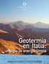 Geotermia en Italia: un siglo de energía limpia. Una iniciativa de la Embajada de Italia en Chile