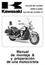 Manual de montaje & y preparación de una motocicleta