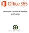 Introducción a los sitios de SharePoint en Office 365