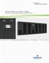 UPS Liebert NXL de 1100kVA / 1100kW Protección con un UPS de alta eficiencia para los centros de datos críticos