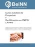 Certificación en PMP / CAPM