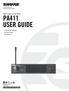 PA411 USER GUIDE. PSM Antenna Combiner. Le Guide de l Utilisateur Guia del Usuario Manuale d uso