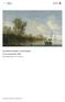 SALOMON JACOBSZ VAN RUYSDAEL Un río con pescadores, 1645 Óleo sobre tabla, 51,5 x 83,6 cm.
