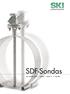 SDF-Sondas. Las sondas para gases vapor y líquidos