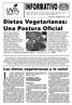 Asunción - Paraguay / Año I - Nº 2 Dietas Vegetarianas: Una Postura Oficial JUNTA DIRECTIVA DE LA UVPY