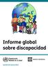 Informe global sobre discapacidad