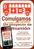 web: www.comulgamos.es App: Comulgamos Libro: Proyecto de Comunión