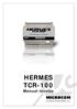 HERMES TCR-100 Manual técnico
