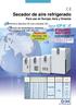 Secador de aire refrigerado Para uso en Europa, Asia y Oceanía