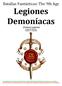Batallas Fantásticas: The 9th Age Legiones Demoníacas (Daemon Legions) Reglas del Ejército Versión 0.11.1 Beta ES3