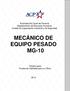 MECÁNICO DE EQUIPO PESADO MG-10