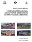 II CURSO INTERNACIONAL DE ASPECTOS GEOLOGICOS DE PROTECCION AMBIENTAL