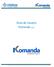 Guía de Usuario Komanda TPV. 1 Especialistas en Desarrollo de Software para la Operación y Control de Alimentos y Bebidas