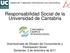 Responsabilidad Social de la Universidad de Cantabria