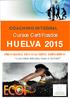 Cursos Certificados HUELVA 2015