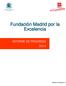 Fundación Madrid por la Excelencia