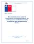 Recomendaciones para la Elaboración e Implementación de un Programa de Mantenimiento. Preventivo del Equipamiento Clínico