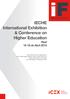 IECHE International Exhibition & Conference on Higher Education Riad 15-18 de Abril 2015