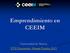 Emprendimiento en CEEIM. Universidad de Murcia XVII Encuentro Alumni España 2013