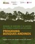 BOSQUES ANDINOS BOSQUES ANDINOS