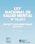 LEY NACIONAL DE SALUD MENTAL Nº 26.657