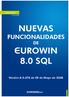 NUEVAS EUROWIN 8.0 SQL