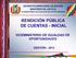ESTADO PLURINACIONAL DE BOLIVIA MINISTERIO DE JUSTICIA VICEMINISTERIO DE IGUALDAD DE OPORTUNIDADES