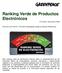 Ranking Verde de Productos Electrónicos 10º edición, Noviembre 2008