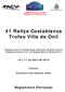 41 Rallye Costablanca Trofeo Villa de Onil