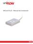 MiCard PLUS - Manual de instalación