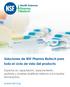 Soluciones de NSF Pharma Biotech para todo el ciclo de vida del producto