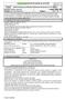 SISTEMA INTEGRAL DE GESTIÓN. HDSP Mezcla para Difusión Pulmonar Mezcla de CO-Ne-O2-N2. Versión: 0.0.2 (07-Feb-2011) Página: 1 de 6