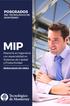 MIP. Maestría en Ingeniería con especialidad en Sistemas de Calidad y Productividad MODALIDAD EN LÍNEA