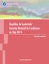 República de Guatemala: Encuesta Nacional de Condiciones de Vida 2014. Principales resultados
