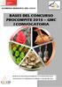 BASES DEL CONCURSO PROCOMPITE 2015 GMC I CONVOCATORIA