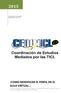 Coordinación de Estudios Mediados por las TICL