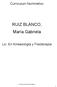 RUIZ BLANCO, María Gabriela