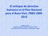 El enfoque de derechos humanos en el Plan Nacional para el Buen Vivir, PNBV 2009-2013