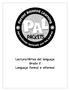 Lectura/Artes del lenguaje Grado 2 Lenguaje formal e informal