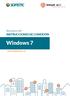 Benicassim-wifi INSTRUCCIONES DE CONEXIÓN. Windows 7. soportewifi@sofistic.net
