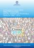 Comentarios Censo 2010 Datos Provisionales Nación, totalidad de Provincias y Santa Fe 1960-2010