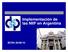 Implementación de las NIIF en Argentina BCRA 30/08/10