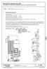 Bloque de válvulas tipo BA para combinar con diferentes electroválvulas estancas con huella según DIN 24 340-A 6