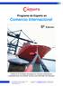 Programa de Experto en Comercio Internacional 6ª Edición