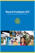 Manual de Procedimiento Manual de consulta para los dirigentes de Rotary