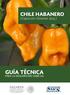 CHILE HABANERO (Capsicum chinense Jacq.) GUÍA TÉCNICA PARA LA DESCRIPCIÓN VARIETAL