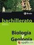 Biología y Geología. Catálogo. Bachillerato