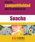 Plan de. competitividad. para la provincia de. Soacha
