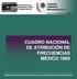 CUADRO NACIONAL DE ATRIBUCIÓN DE FRECUENCIAS MÉXICO 1999